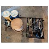 Kitchenware Including Pitchers and Utensils