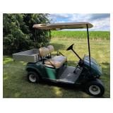 EZGO Gas-Powered Golf Cart with Utility Bed