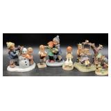 Goebel Ceramic Figurine Lot of Six