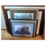 Framed Artwork With Engraved Plates