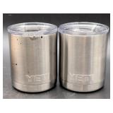 YETI Stainless Steel Tumblers with Lids