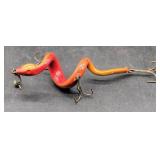 Wooden Clewell Snakerbait Fishing Lure