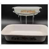 CorningWare Spice of Life Baking Dishes with Rack