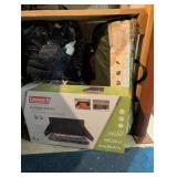 Coleman Camping Equipment Lot: Stove, Tent, Propan