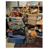 Fall-Themed Decor and Baskets