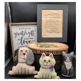 Decor Items with Handcrafted Dolls
