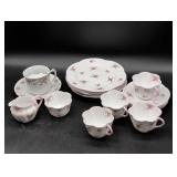 Shelley Fine Bone China 'Bridal Rose' Tea Set