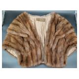 Rogers Cincinnati Mink Fur Shawl