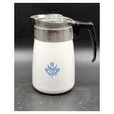 Corning Ware 6-Cup Blue Cornflower Percolator