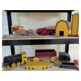 Painted Wooden Toys and Model