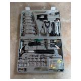 Multi-Piece Hand Tool Set in Plastic Case