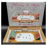 Mr. Christmas Old Time Ice Skaters Set