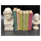 Homer Busts and Classic Greek Literature Set