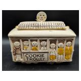Ceramic Cookie Trolley Cookie Jar