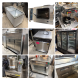 NEW Restaurant Equipment Supplier Auction