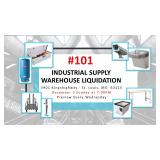 Industrial Supply Warehouse Liquidation #101