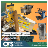 Khoury Brothers Printing Online Auction . A St. Louis Legacy Since 1946