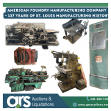 American Foundry Manufacturing Company . 137 Years of St. Louis Manufacturing History