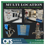 Aerospace Manufacturing and Equipment - Multi Location Auction