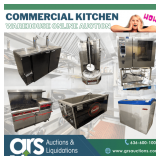 Giant Commercial Kitchen Warehouse Online Auction