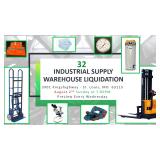 Industrial Supply Warehouse Liquidation #32