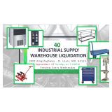 Industrial Supply Warehouse Liquidation #40