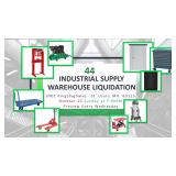 Industrial Supply Warehouse Liquidation #44