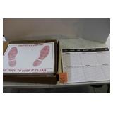 Mechanic Scheduling Chart and Mats