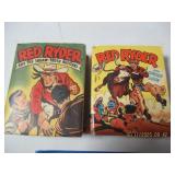 QTY 2 KIDS LITTLE BIG BOOK "RED RYDER & THE SQUAW-