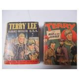 QTY 2 KIDS LITTLE BIG BOOK "TERRY LEE, FLIGHT OFFI