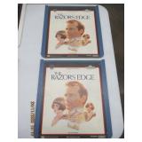THE RAZORS EDGE PART 1 & 2 - RCA - VIDEO DISC