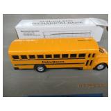 DAIRY QUEEN SCHOOL BUS MECHANICAL ERTL DIECAST BAN