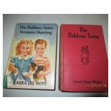 QTY 2 THE BOBBSEY TWINS"-"TREASURE HUNTING" & "MER