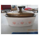 CORNINGWARE OVENWARE W/LID A-2-B 2 LITER