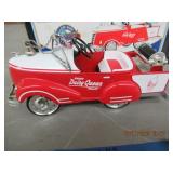 DAIRY QUEEN 1940 GENDRON PUMPER PEDAL CAR BANK (ME