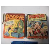 QTY 2 KIDS LITTLE BIG BOOK "POPEYE & QUEEN OLIVE O