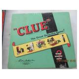 VINTAGE-"CLUE-THE GREAT DETECTIVE GAME" WITH GAME