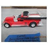 DAIRY QUEEN 1926 SEAGRAVE FIRE TRUCK DIECAST BANK