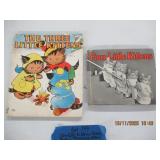 QTY 2 CHILDRESN KITTEN BOOKS-"THE THREE LITTLE KIT