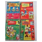 QTY 4 WALT DISNEY COMICS DIGEST-VOLUMES15,17,18,22