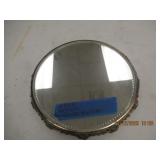 ANTIQUE MIRRORED PLATEAU 14 1/2" ACROSS