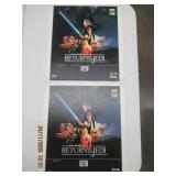 STAR WARS - RETURN OF THE JEDI - PART 1 & 2 - CBS/