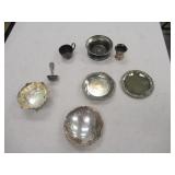 MISC SILVER PLATED ITEMS
