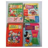 QTY 4 WALT DISNEY COMICS DIGEST-VOLUMES29,30,34,40
