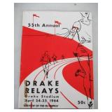 55TH ANNUAL DRAKE RELAYS-APRIL 24-25, 1964