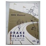 48TH ANNUAL DRAKE RELAYS-APRIL 26-27, 1957 W/RACE