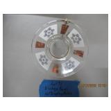 VINTAGE BOWL WITH DISPLAY HOLDER