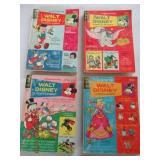 QTY 4 WALT DISNEY COMICS DIGEST-VOLUMES 6, 8, 9,10