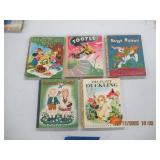 QTY 5 "A LITTLE GOLDEN BOOK" COLLECTION-MICKEY MOU