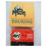 QTY 2 VINTAGE GAMES: "THE GAME OF STATES & CITIES"